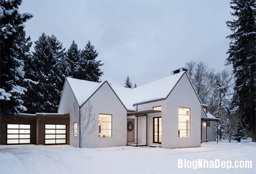 “20 sắc thái” của những căn nhà màu trắng hiện đại đẹp miễn chê