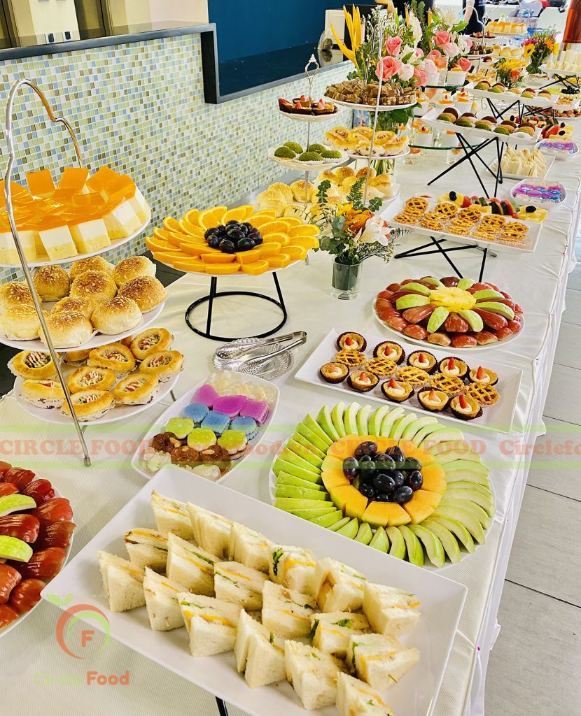 Giải đáp dịch vụ tiệc ngọt teabreak lưu động tại nhà Hà Nội