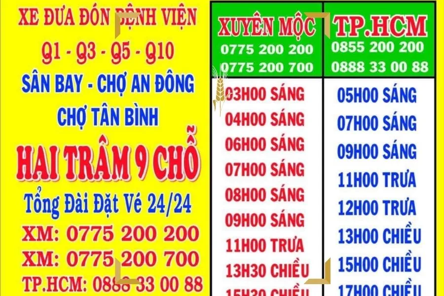 Nhà Xe Hải Trâm – Thông Tin SĐT, Giá Vé, Tuyến & Lịch Trình